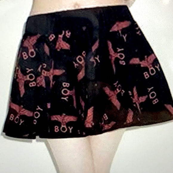 BOY of London red/black heritage ra-ra skirt - Picture 3 of 7